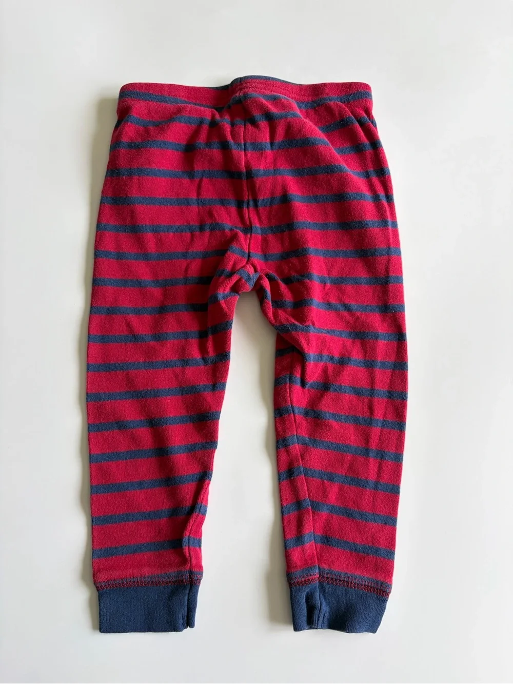 Bundle of Baby Boy Pajama Sets Size 12 Months Carter’s Football Red Blue Stripes - Picture 8 of 16